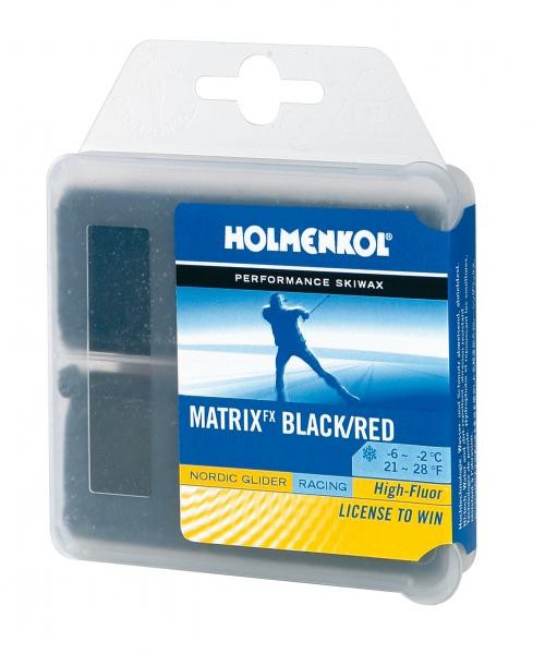 Holmenkol Matrix fx črni/rdeči