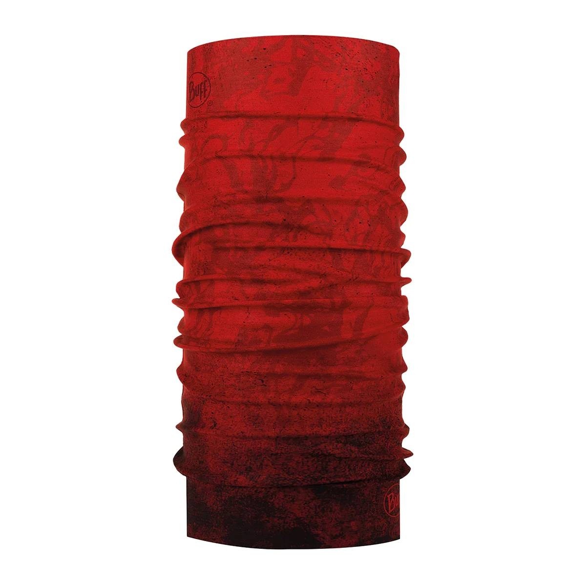 buff original ecostretch neckwear katmandu red