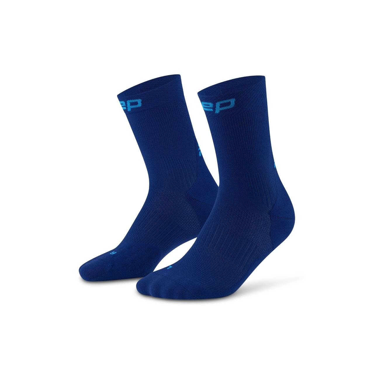 cep core run socks mid cut 5.0 blue