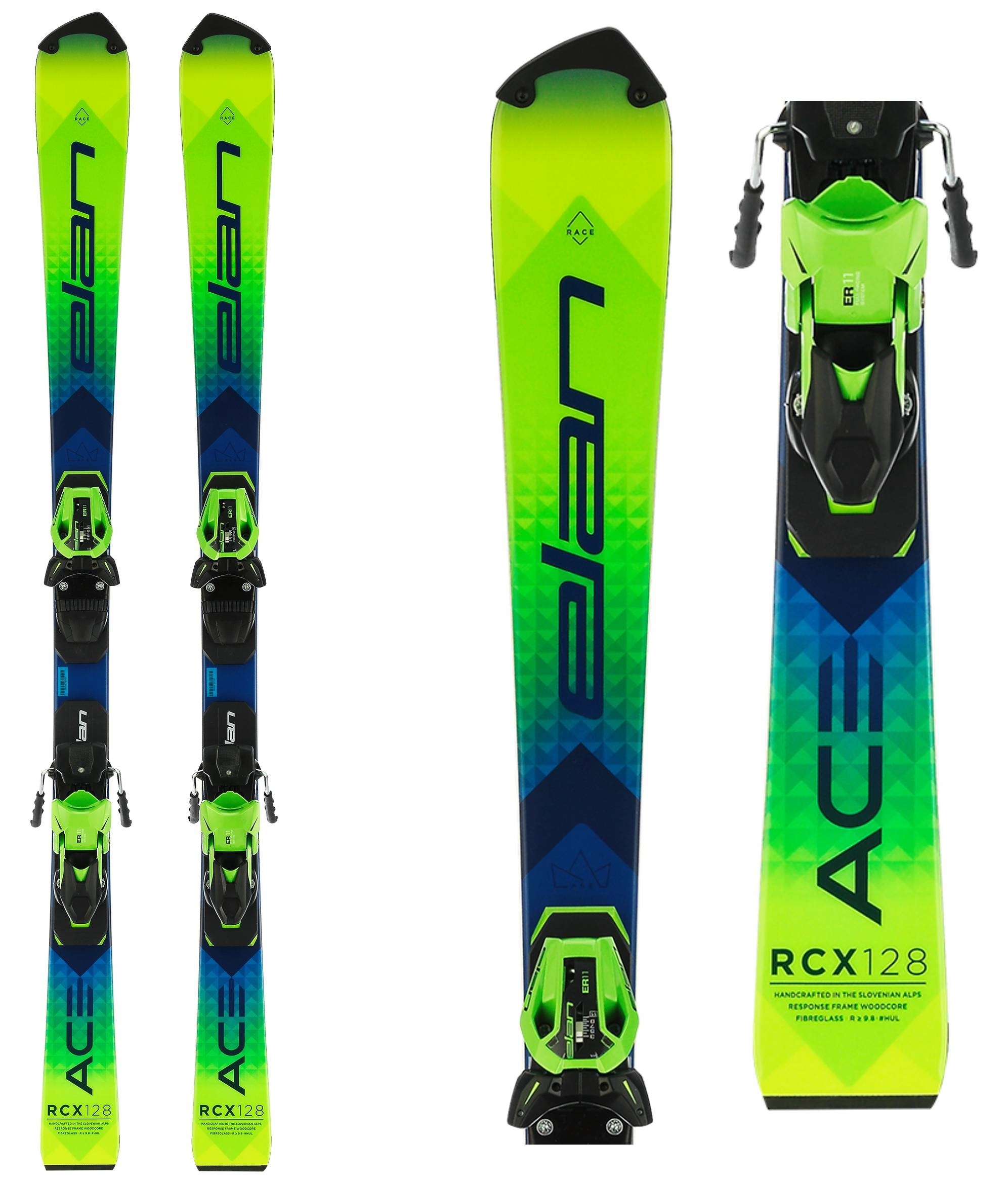 elan ace rcx plate junior skis