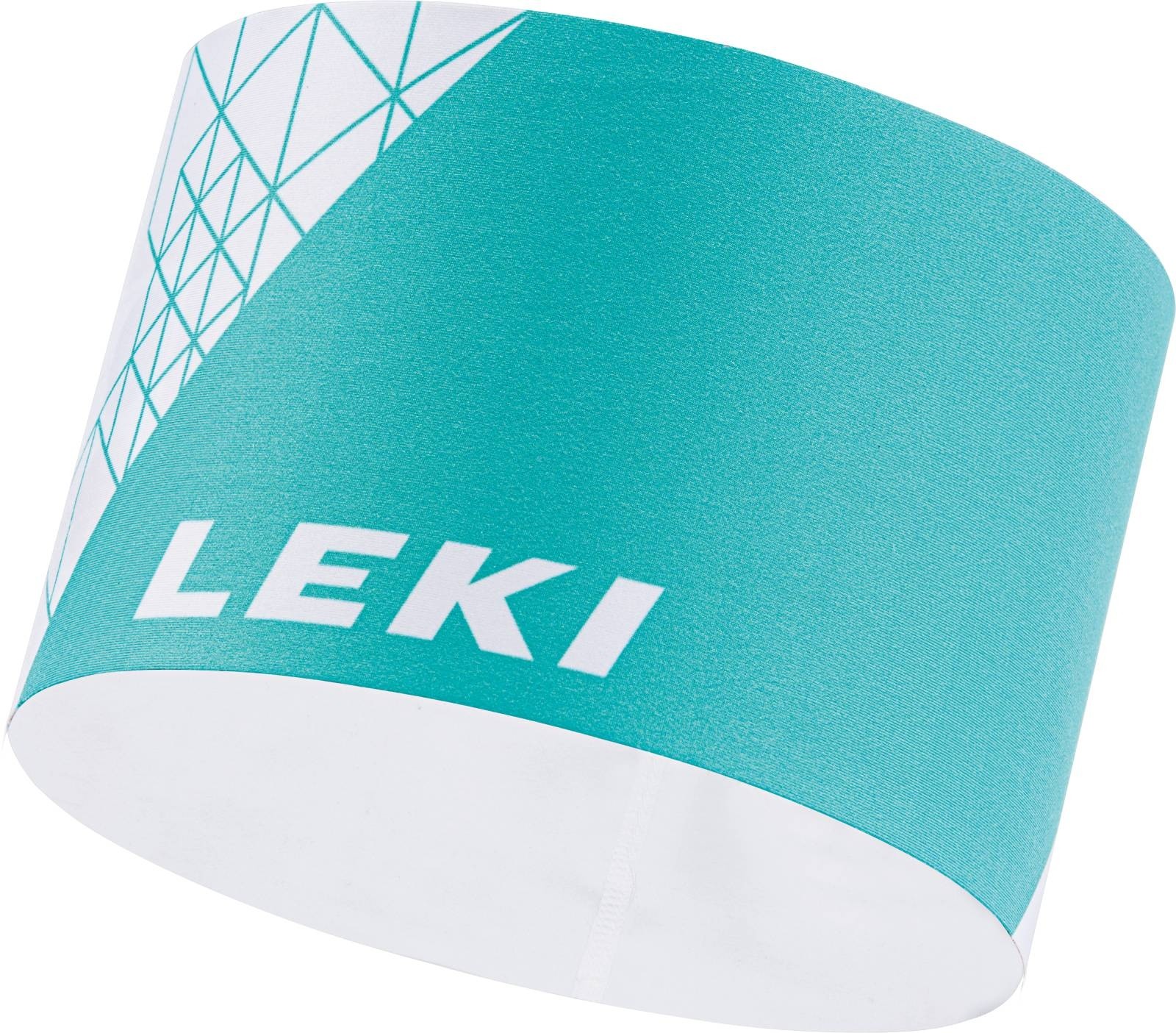 leki cross trail headband blue