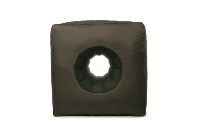 sedežna vreča sit on it peanut siva