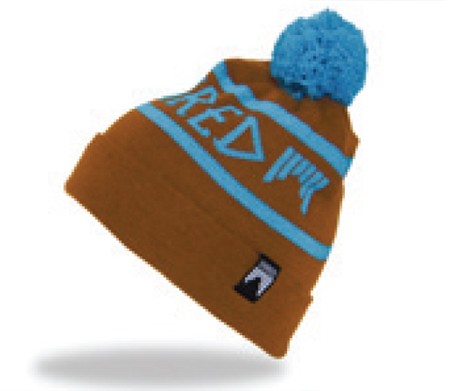 shred beanie woodside brown