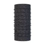 buff midweight merino wool tubular graphite multistripes