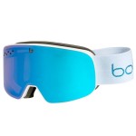 bolle nevada small white metallic blue matte azure