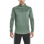 cep cold weather zip shirt men green