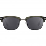 serengeti ryan shiny crystal dark green polarized smoke