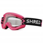shred soaza mtb goggles bigshow pink black