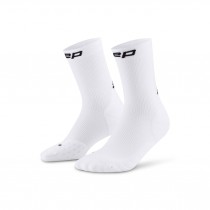 cep core run socks mid cut 5.0 white