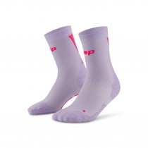 cep core run ultralight socks mid cut 4.0 lilac pink wp7cpl