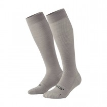 cep flight socks tall light grey