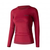 lenz merino women longsleeve roundneck 6.0 red