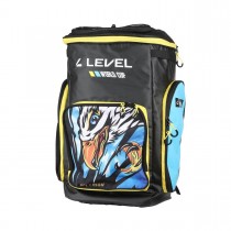 level ski team pro yellow blue backpack eagle