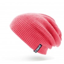 shred park beanie neon rust