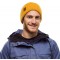 buff knitted beanie rutger Ocher