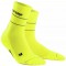 cep reflective compression mid socks neon yellow men