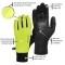 cep reflective gloves black neon yellow