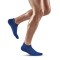 cep run compression no show socks 4.0 blue