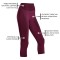 cep ski merino 34 base layer tights w purple