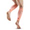 cep ultralight calf sleeves women coral cream