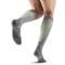 cep ultralight socks tall men grey lime