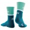 cep run compression mid socks 4.0 ocean/petrol
