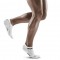 cep run compression no show socks 4.0 white