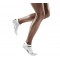 cep run compression no show socks 4.0 white