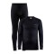 craft core dry baselayer set black