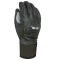 level race black ski gloves