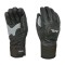 level race black ski gloves