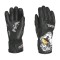 level sq jr cf black junior ski gloves