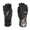 level sq jr cf black ski gloves
