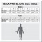 shred back protectors size guide