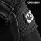 shred ski race protective gloves black rust