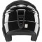 uvex race + fis helmet all black back