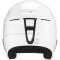 uvex race + fis ski helmet white back