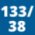 133×38 