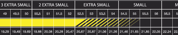 shred mini goggles sizes